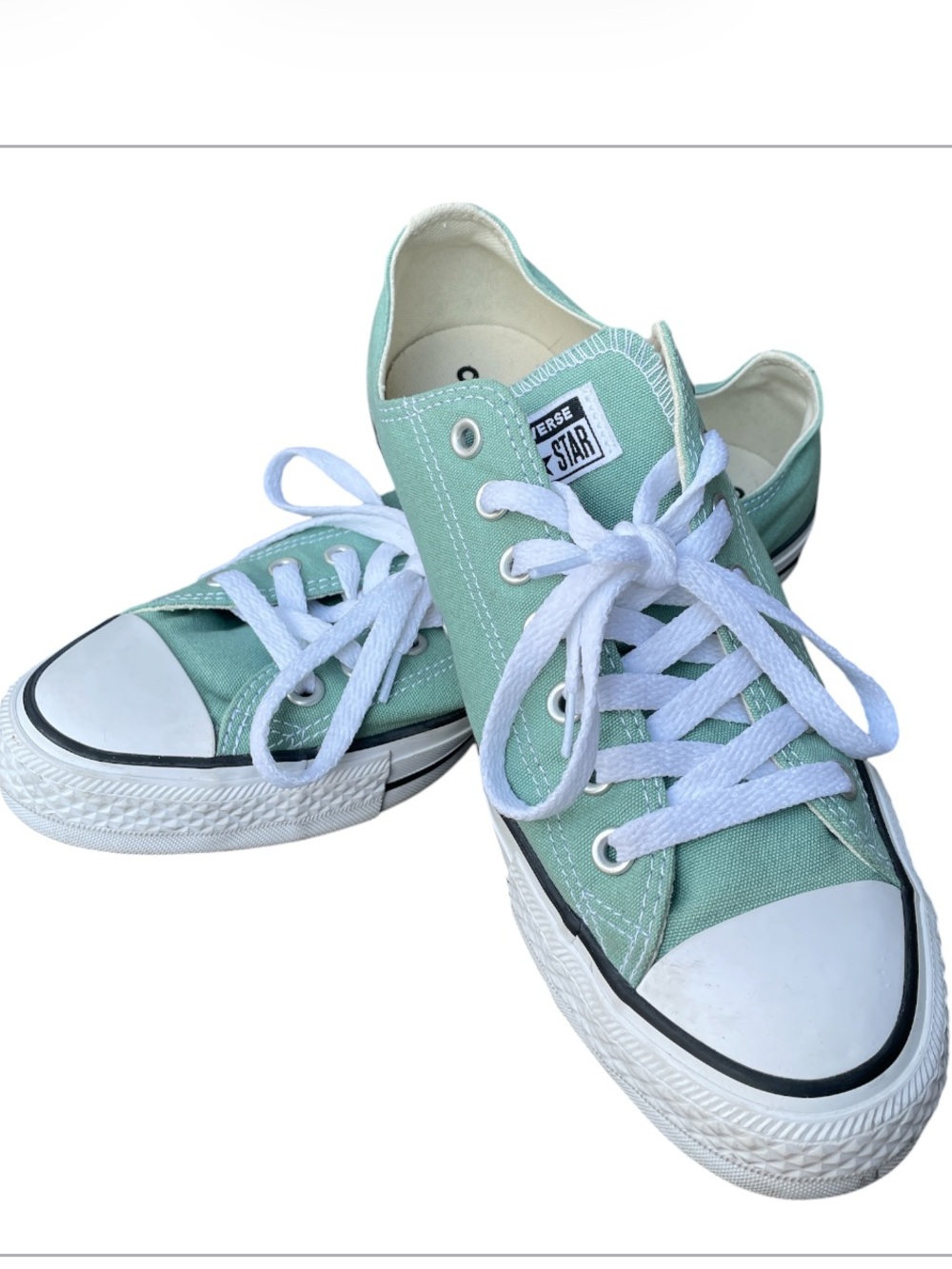Converse Chuck Taylor All Star Low Top Seafoam/Mint Green men  size 11 sneaker